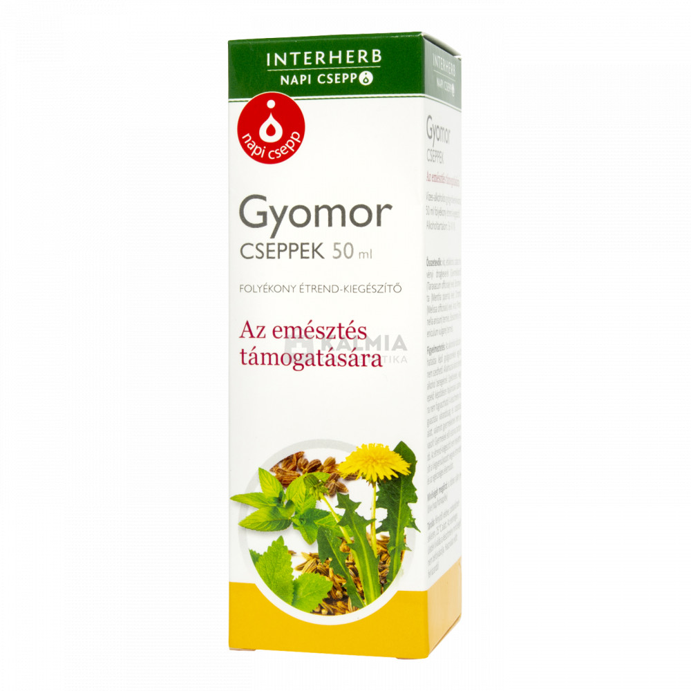 Interherb Napi Csepp Gyomor cseppek 50 ml akciós termékkép 1