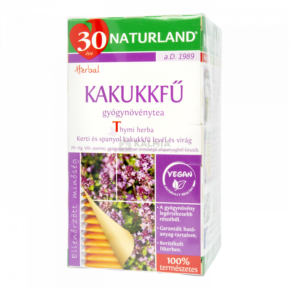 Naturland kakukkfű filteres gyógynövénytea 25 x 1 g akciós termékkép 1