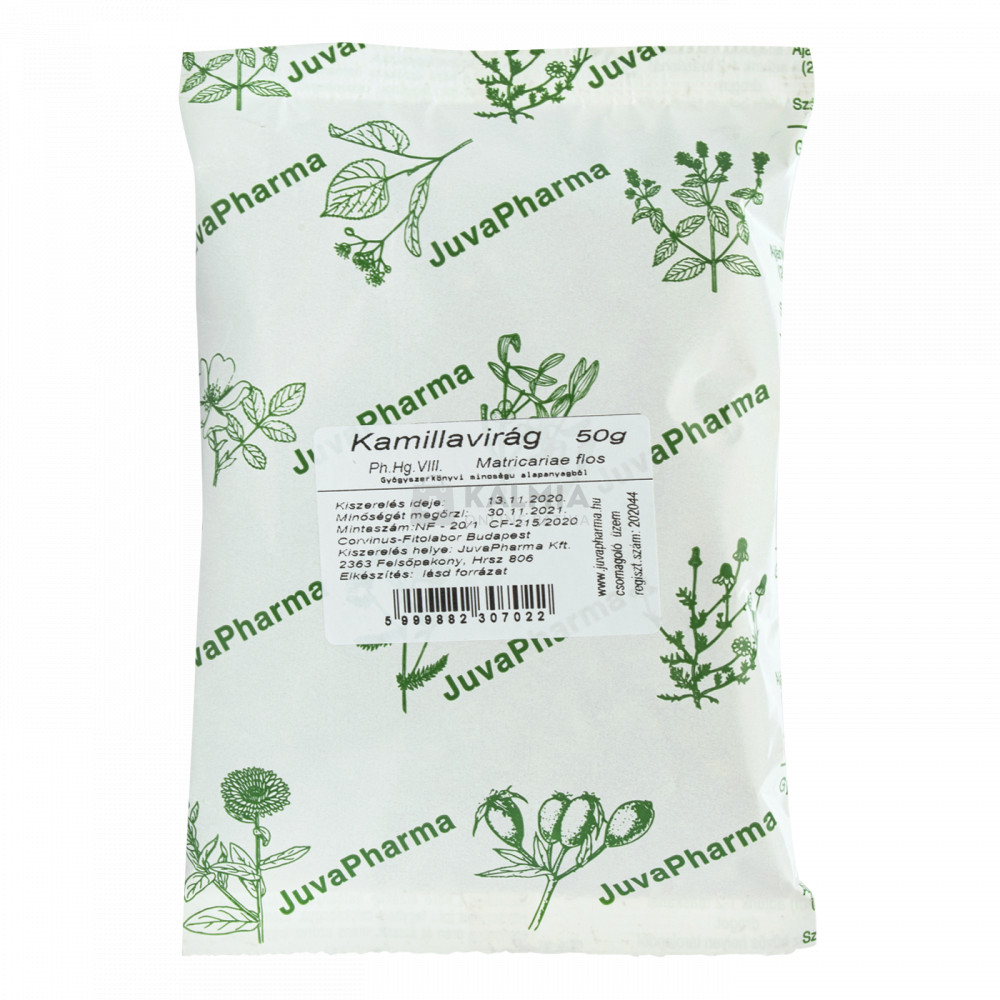 Juvapharma Kamillavirág tea 50 g akciós termékkép 1