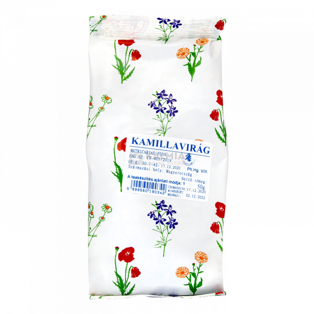Patikárium kamillavirág tea 50 g akciós termékkép 1