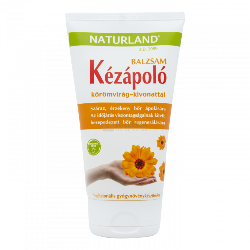 Naturland Körömvirág kézápoló balzsam 120 ml akciós termékkép 1