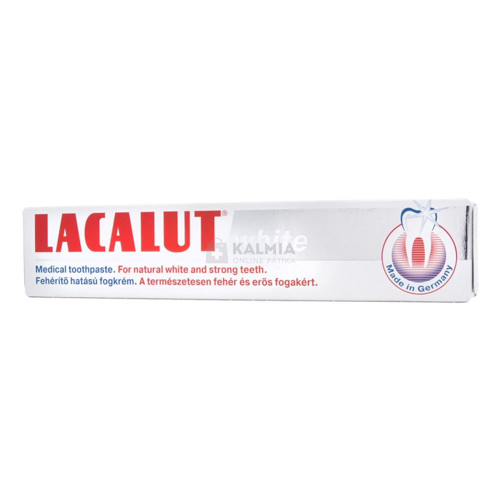 Lacalut White fogfehérítő fogkrém 75 ml akciós termékkép 1