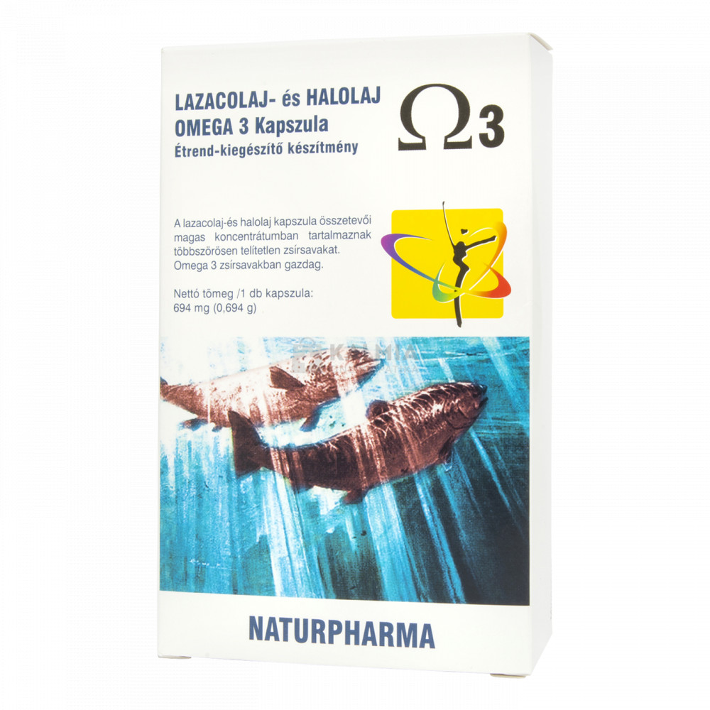 Naturpharma lazacolaj kapszula 60 db akciós termékkép 1