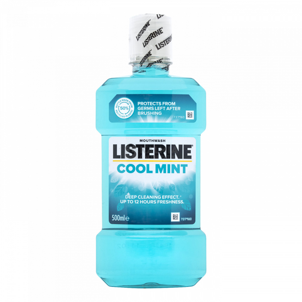 Listerine Cool Mint szájvíz 500 ml akciós termékkép 1