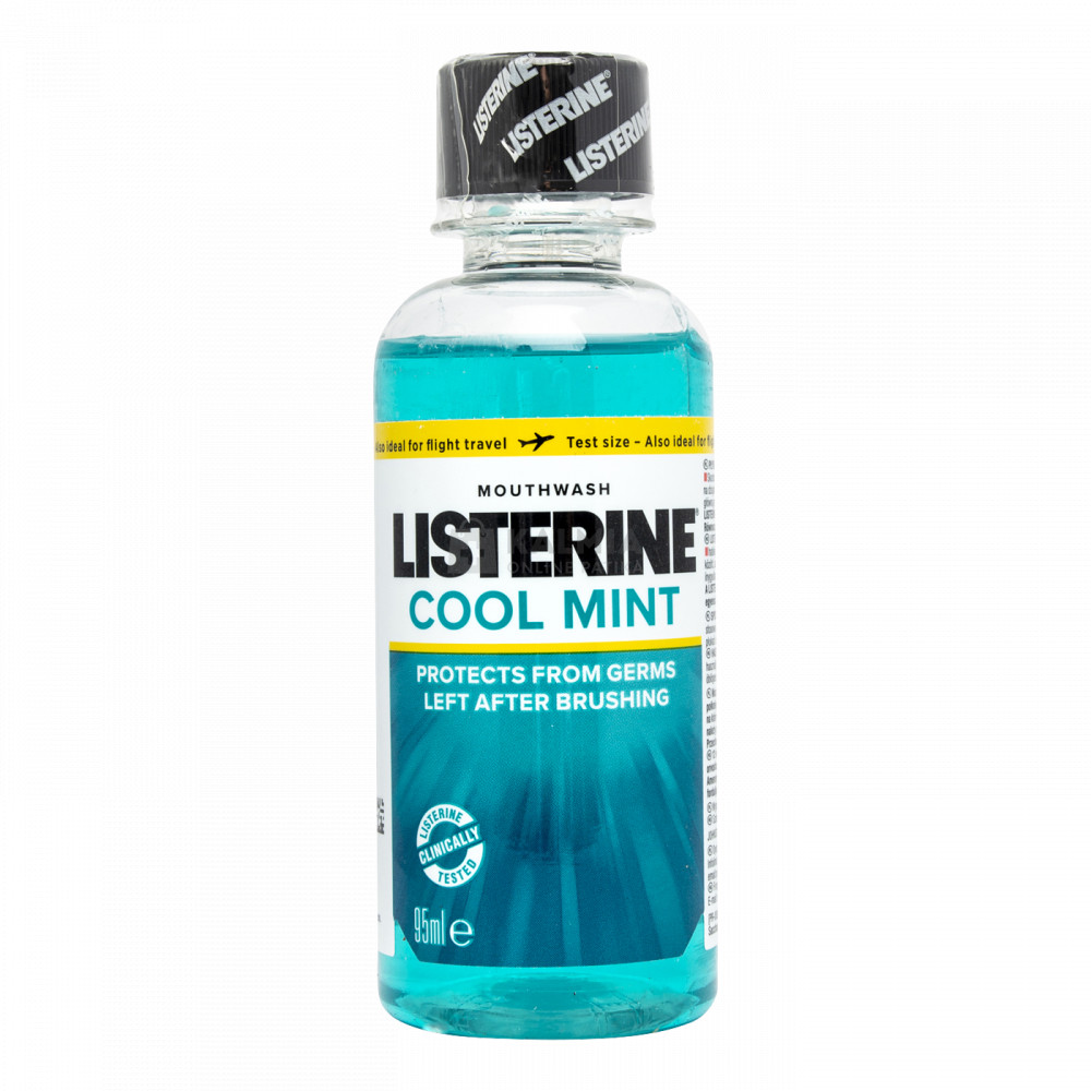 Listerine Cool Mint Antibakteriális szájvíz 95 ml akciós termékkép 1