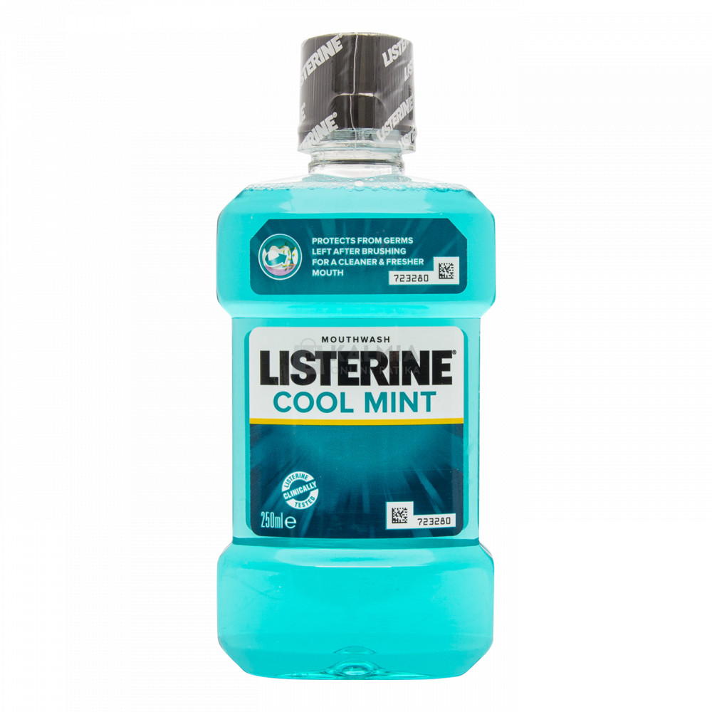 Listerine Cool Mint mentol ízű szájvíz 250 ml akciós termékkép 1