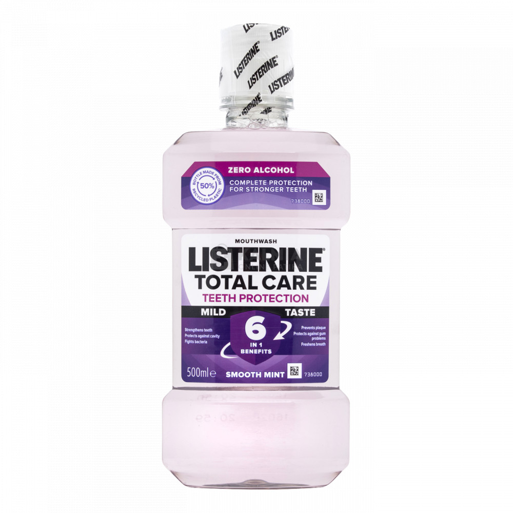 Listerine Total Care Mild Taste szájvíz 500 ml akciós termékkép 1