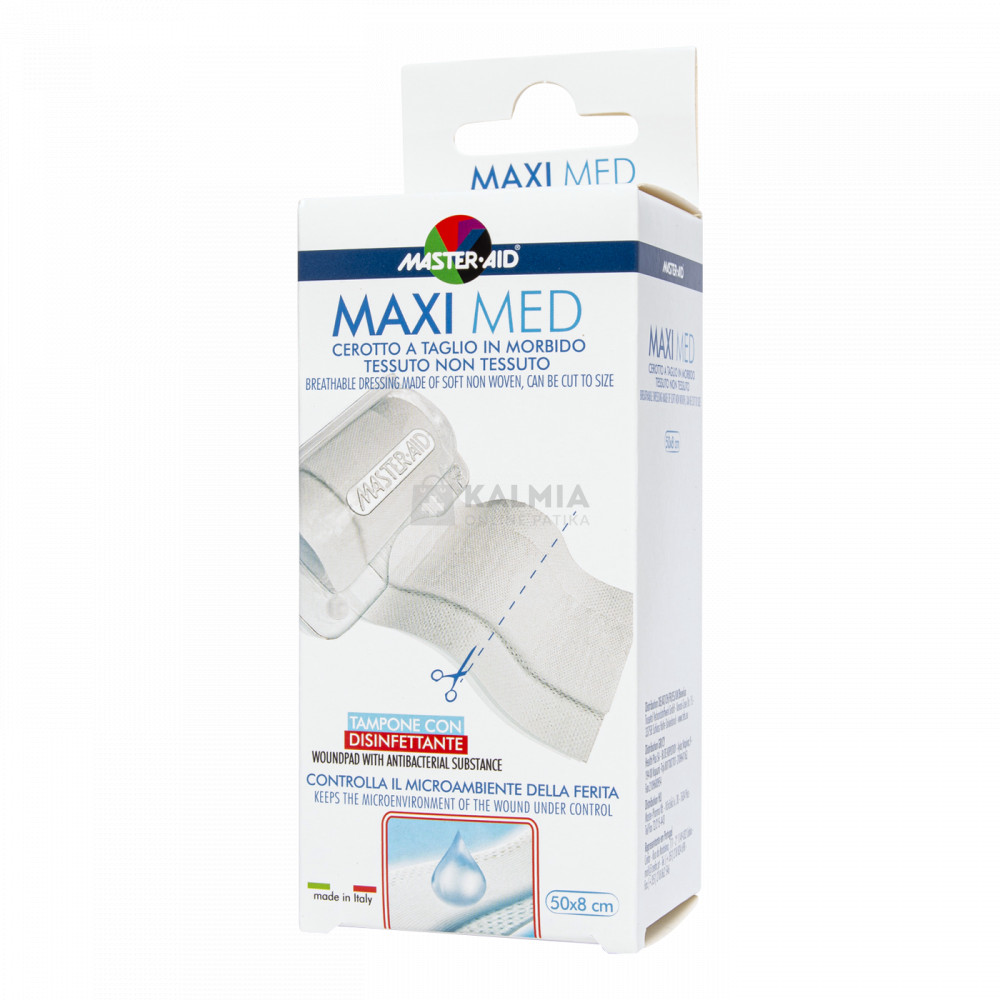 Master-Aid Maxi Med vágható sebtapasz 8 cm x 50 cm akciós termékkép 1