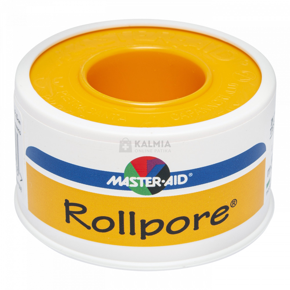 Master-Aid Roll-Pore téphető ragtapasz 5 m x 2,5 cm akciós termékkép 1