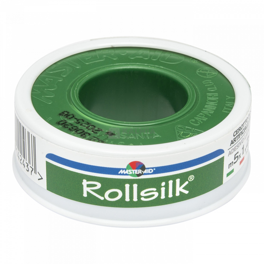 Master-Aid Roll-Silk téphető ragtapasz 5 m x 1,25 cm akciós termékkép 1