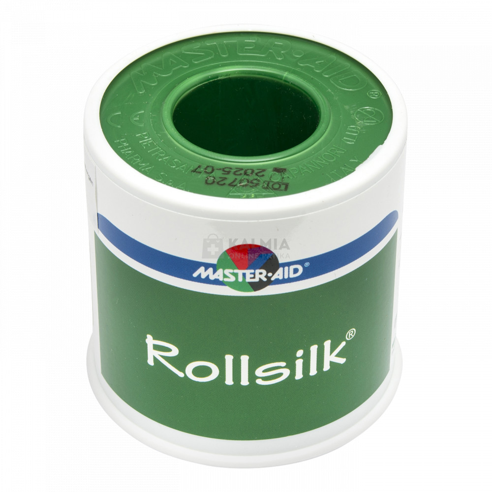 Master-Aid Roll-Silk ragtapasz 5 m x 5 cm akciós termékkép 1