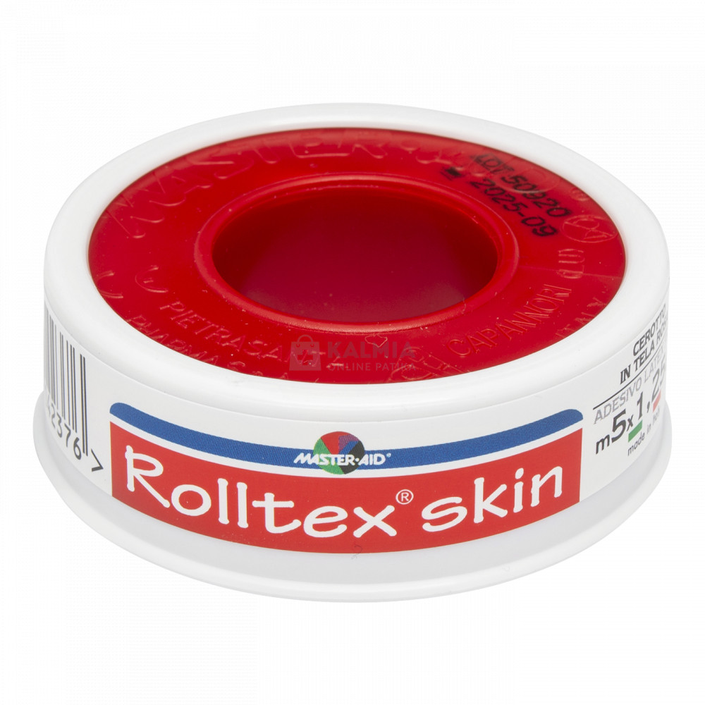 Master-Aid Rolltex skin ragtapasz 5 m x 1,25 cm akciós termékkép 1