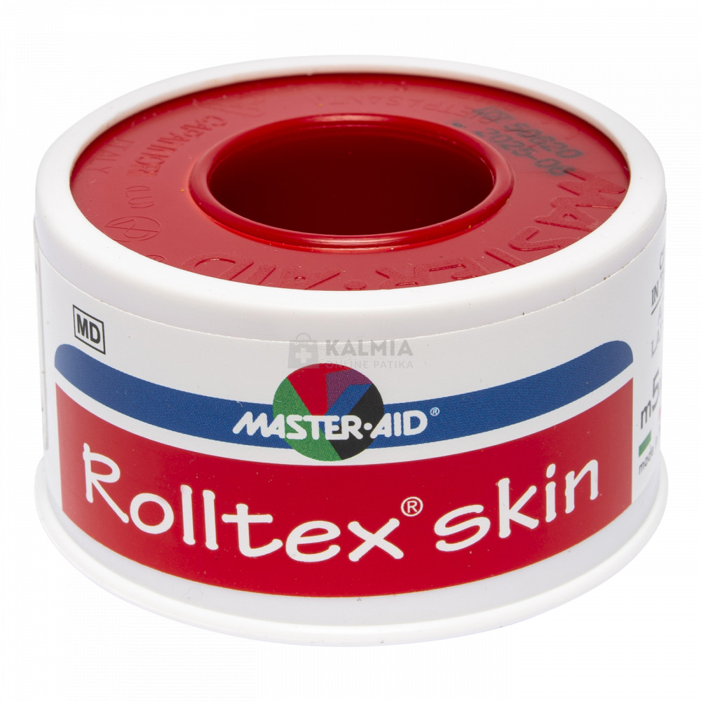 Master-Aid Roll-Tex Skin textil ragtapasz 2,5 cm x 5 m akciós termékkép 1