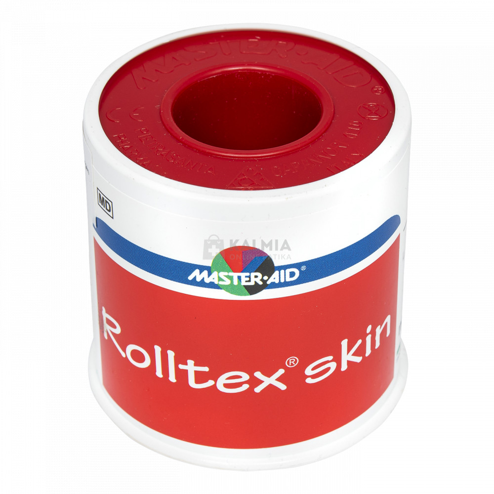 Master Aid Rolltex skin ragtapasz szőtt textilből 5 cm x 5 m 1 db akciós termékkép 1