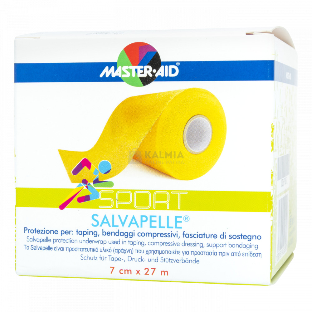 Master Aid Sport Salvapalle bőrvédő rögzítő szalag 7 cm x 27 m 1 db akciós termékkép 1