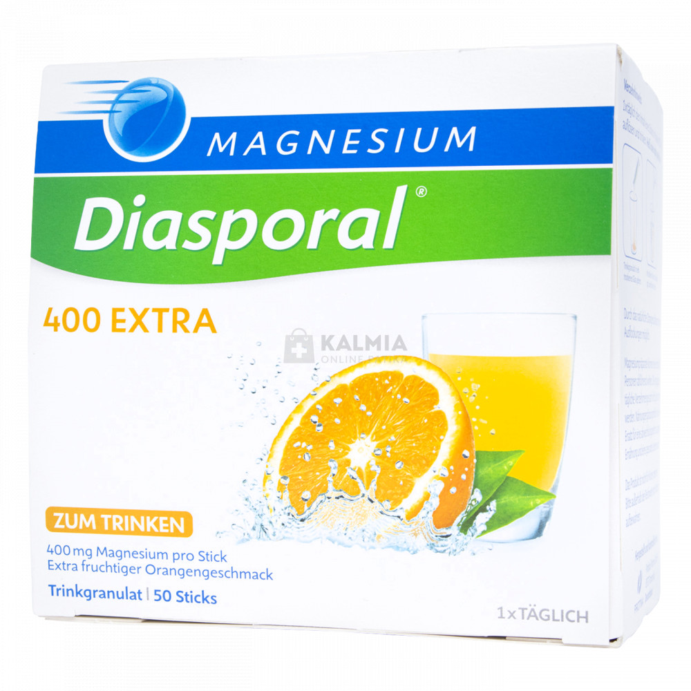 Magnesium Diasporal 400 Extra granulátum  50 db akciós termékkép 1