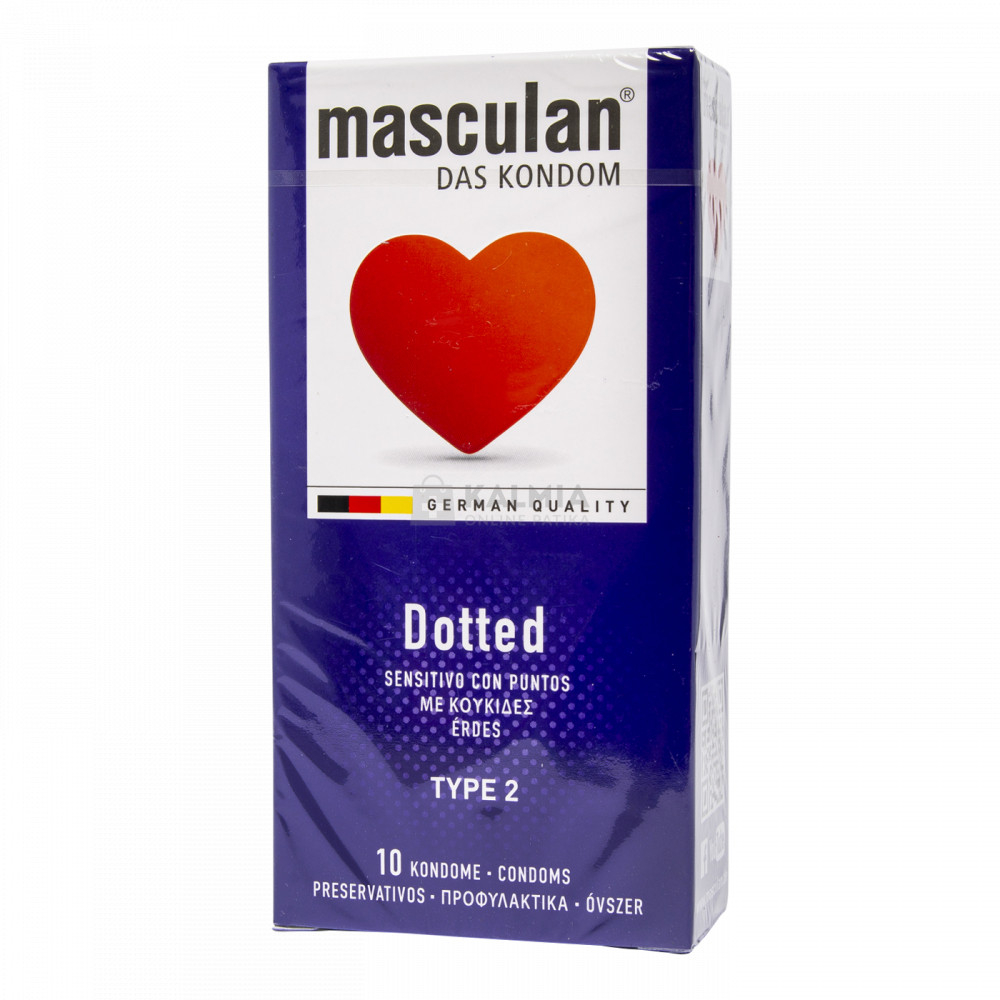 Masculan óvszer 2 lila 10 db akciós termékkép 1