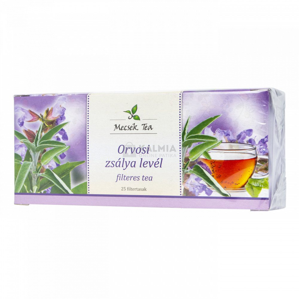 Mecsek orvosi zsályalevél filteres tea 0,7 g 25 db akciós termékkép 1