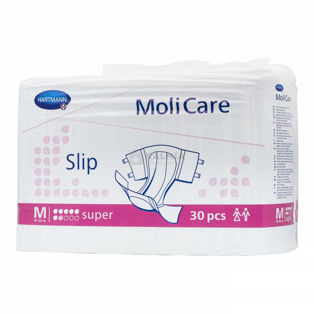 MoliCare Slip Super M méretű nadrágpelenka 2099 ml 30 db akciós termékkép 1