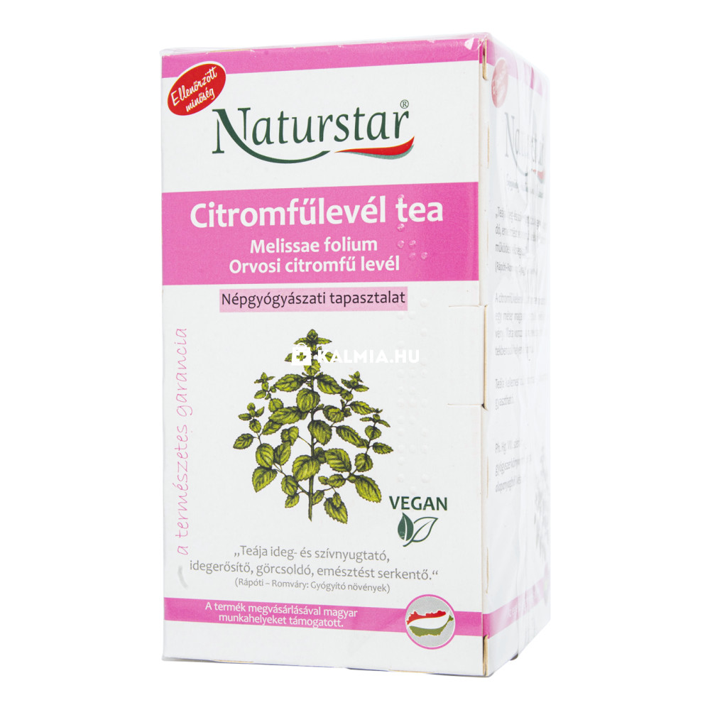 NaturstarcCitromfűlevél tea filteres 25 db akciós termékkép 1