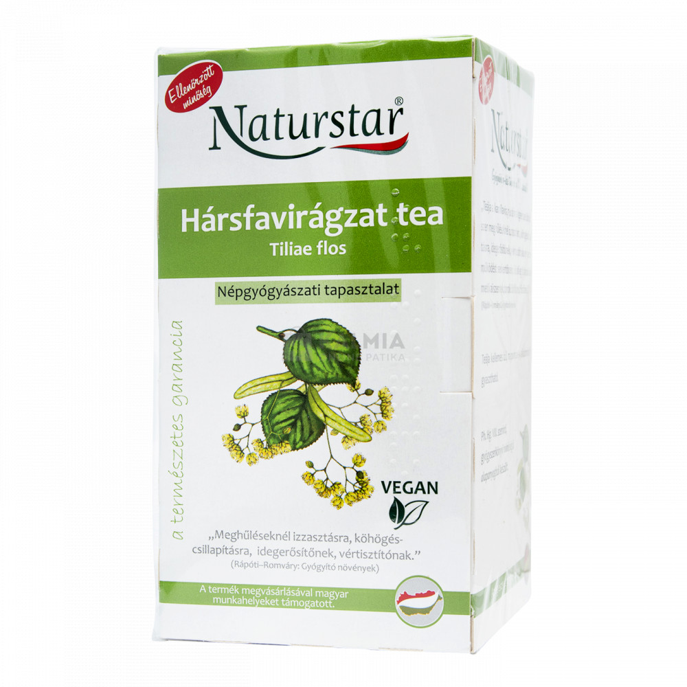 Naturstar hársfavirágzat tea 25 db akciós termékkép 1