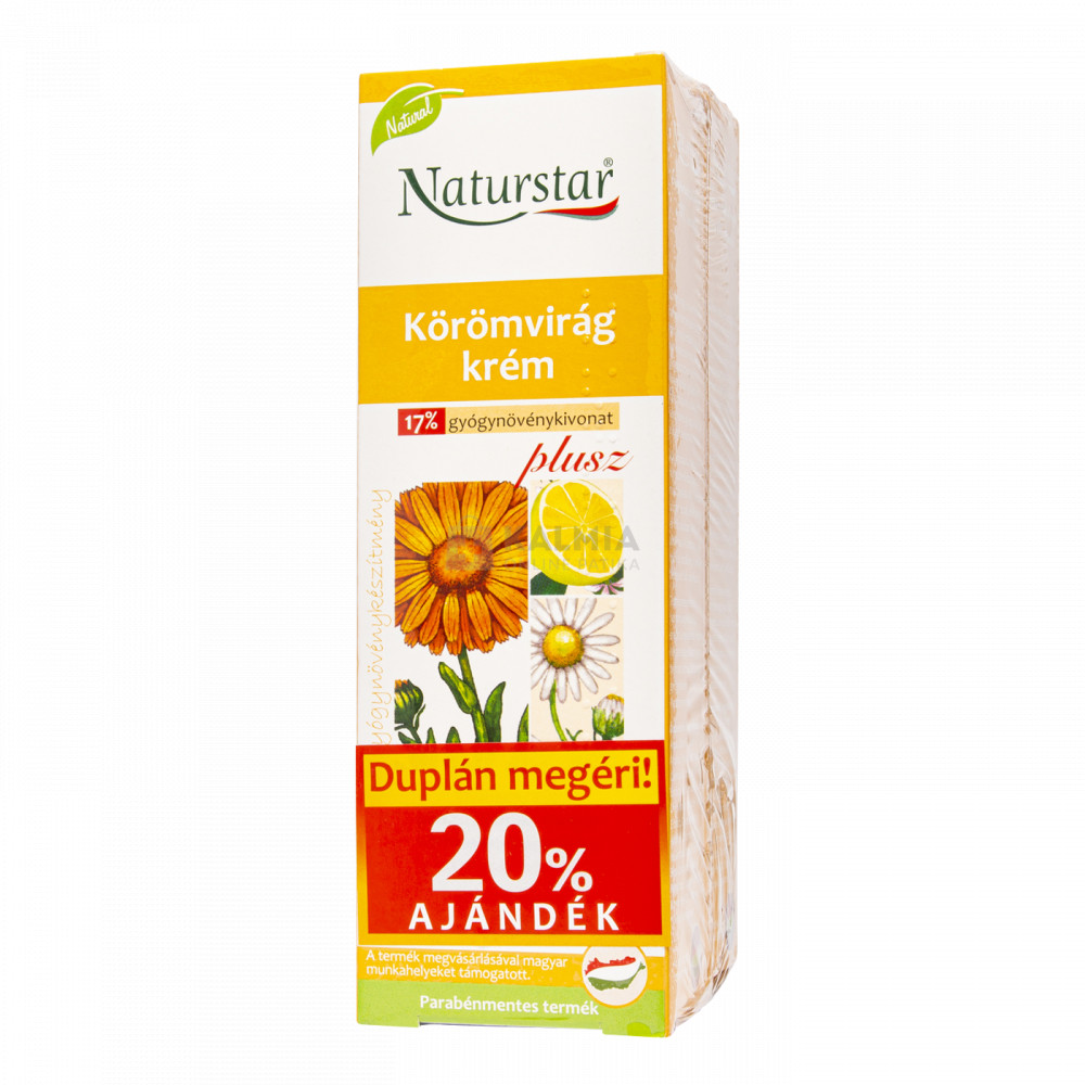 Naturstar Körömvirág krém 2 x 60 ml akciós termékkép 1