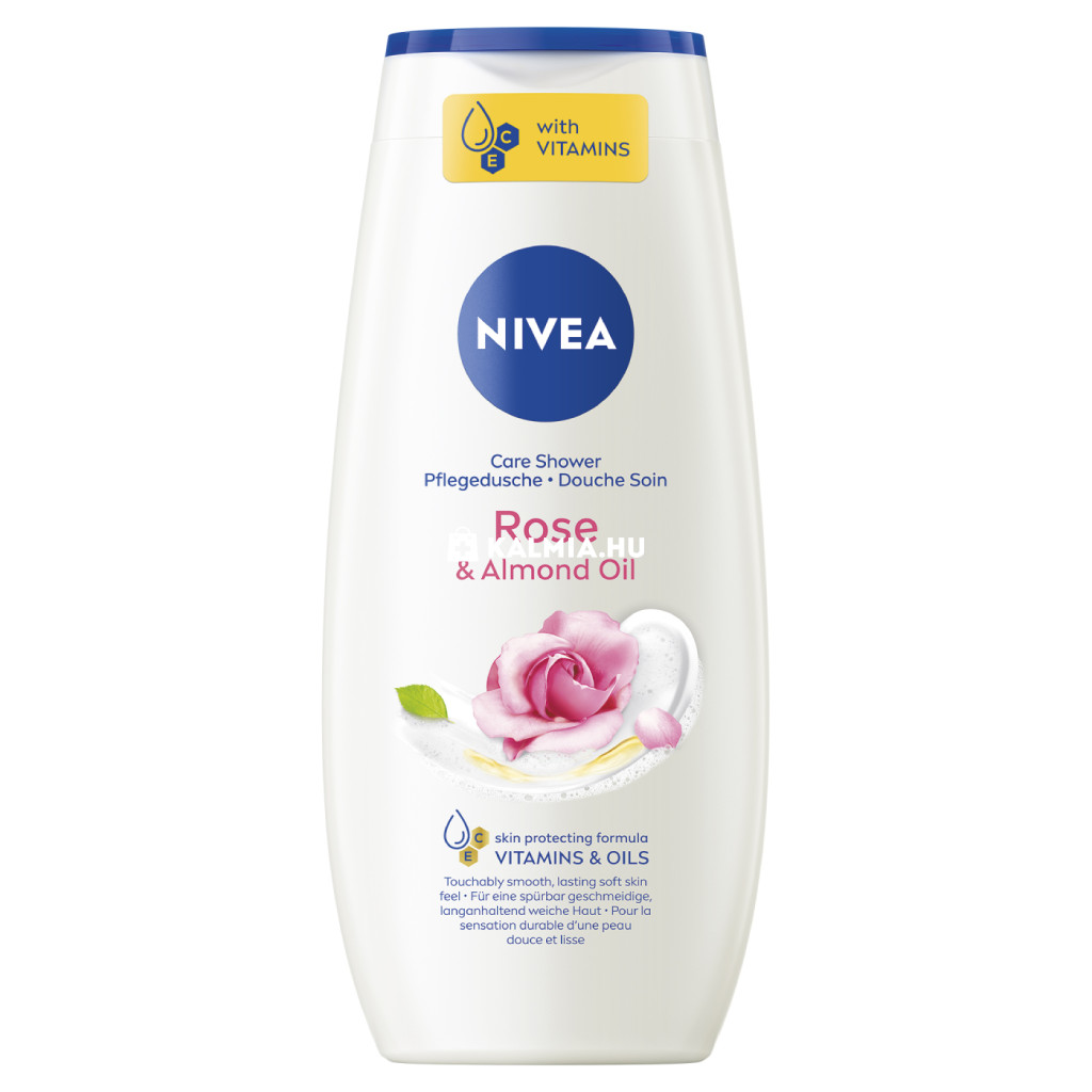 Nivea Bathcare Roses krémtusfürdő 250 ml akciós termékkép 1