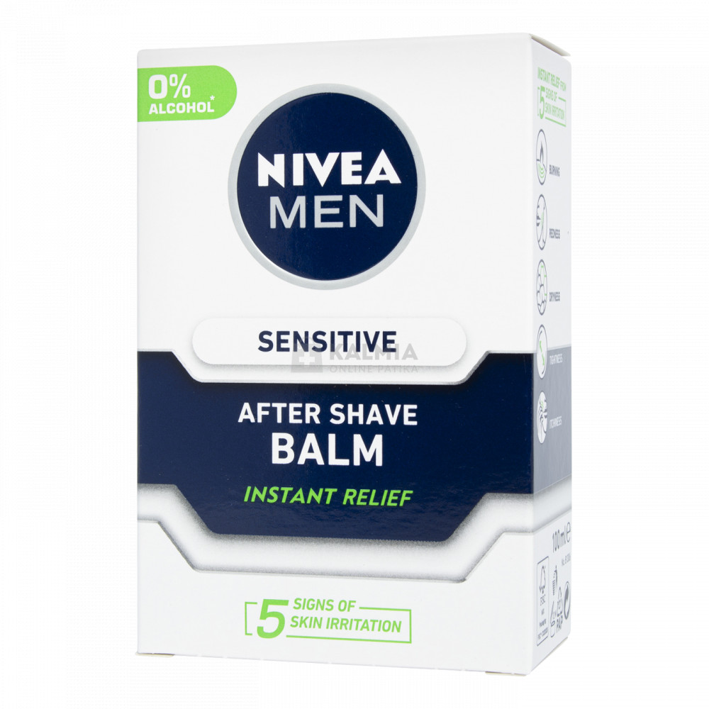 Nivea Men Sensitive after shave balzsam érzékeny bőrre 100 ml akciós termékkép 1