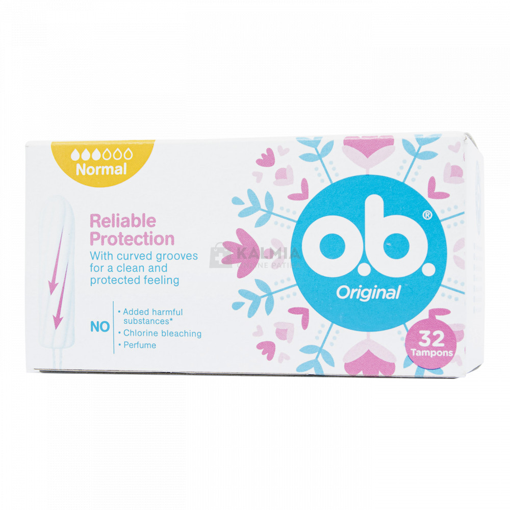 o.b. Original Normal tampon 32 db akciós termékkép 1