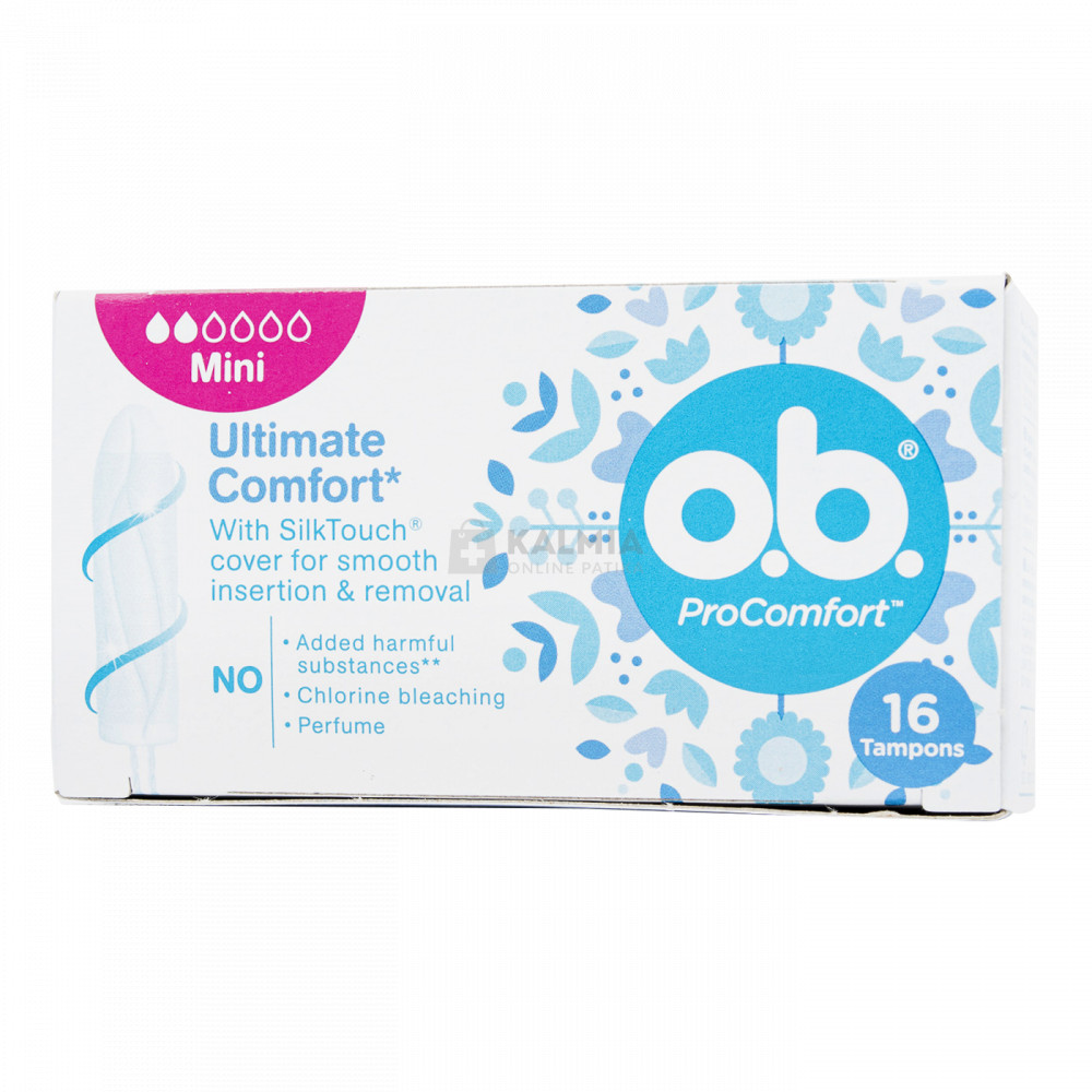 o.b. ProComfort mini tampon 16 db akciós termékkép 1