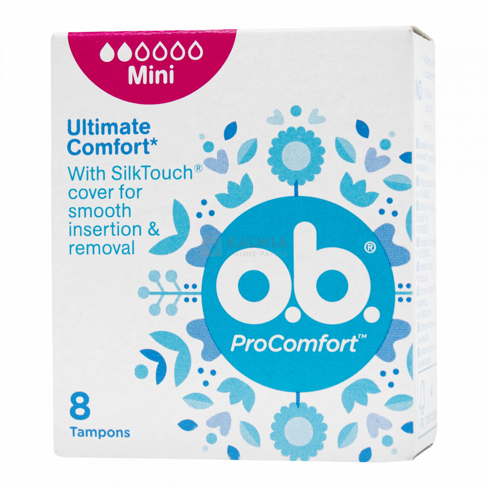 o.b. ProComfort mini tampon 8 db akciós termékkép 1