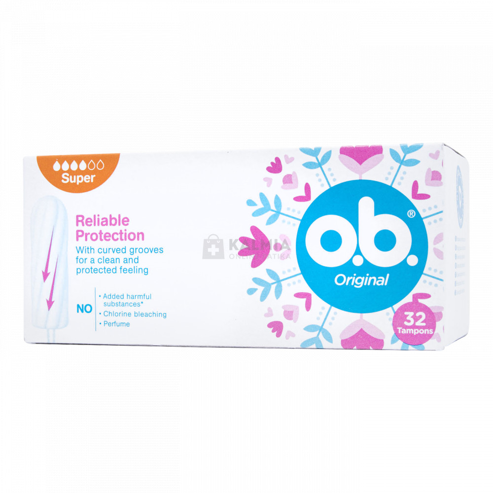 o.b. Original Super tampon 32 db akciós termékkép 1