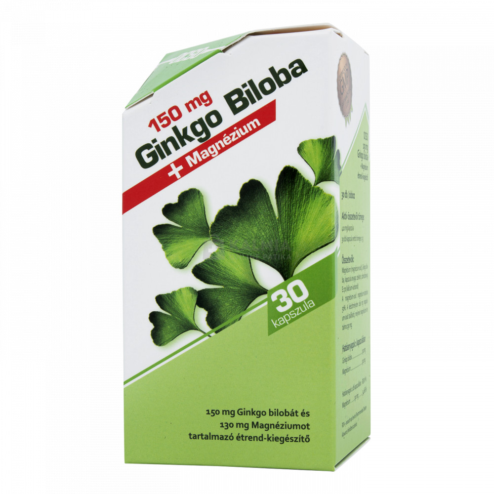 OCSO Ginkgo Biloba 150 mg + Magnézium 130 mg kapszula 30 db akciós termékkép 1