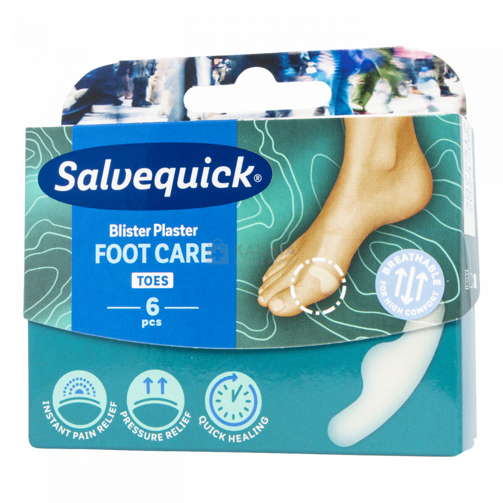 Salvequick sebtapasz hólyagos horzsolt lábujjra 6 db akciós termékkép 1