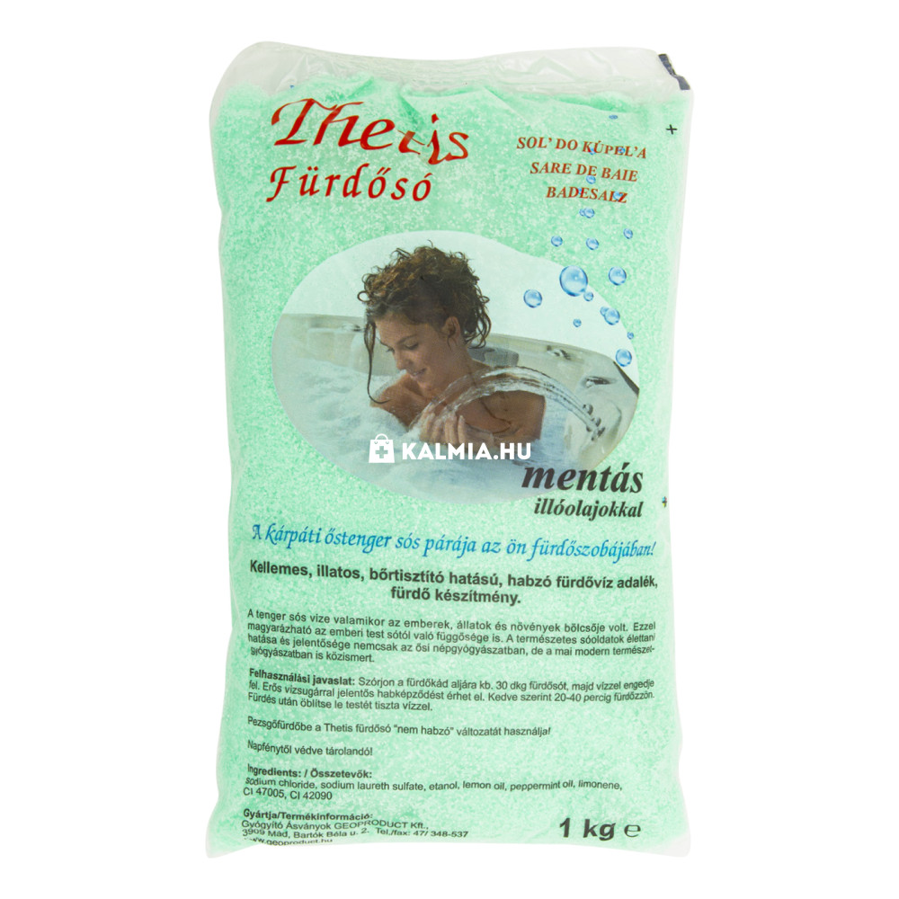 Thetis fürdősó illatos, habzó zöld 1000 g akciós termékkép 1