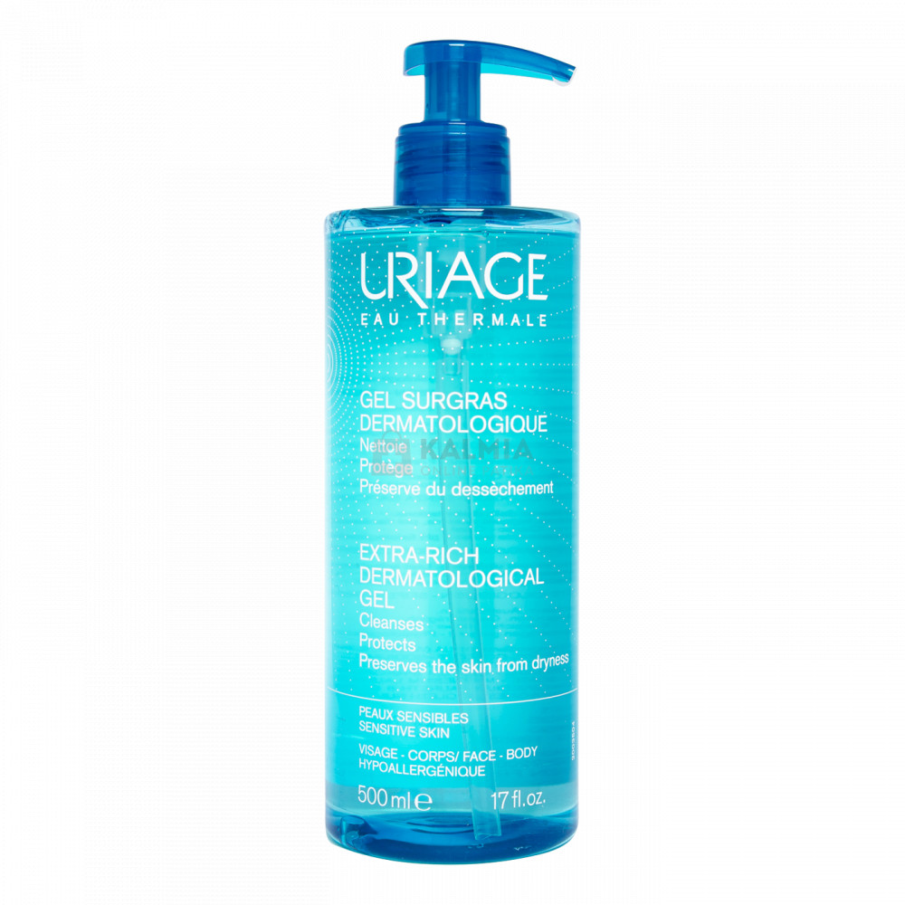 Uriage Gel Surgras Dermatalogique tusfürdő 500 ml akciós termékkép 1