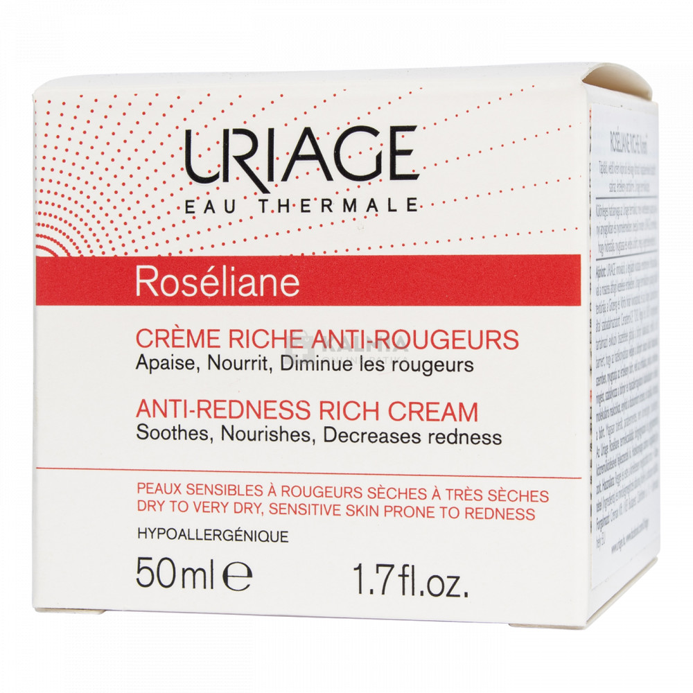 Uriage Roséliane Riche krém kipirosodás/rosacea ellen 50 ml akciós termékkép 1