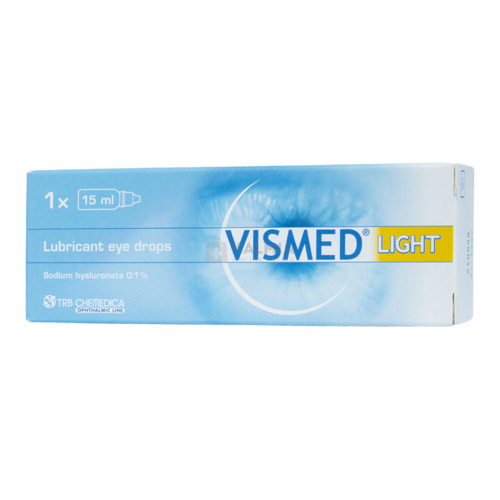 Vismed Light nedvesítő szemcsepp 15 ml akciós termékkép 1