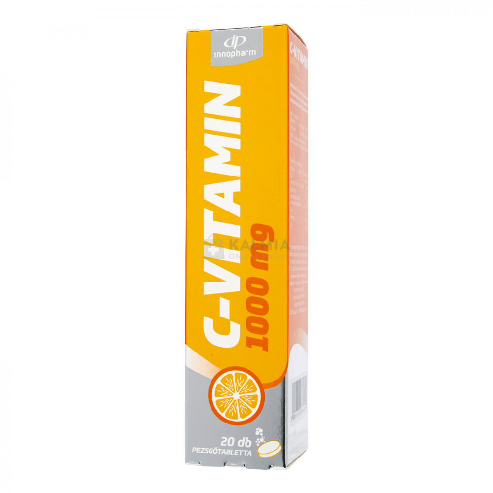 Innopharm C-vitamin 1000 mg pezsgőtabletta 20 db akciós termékkép 1