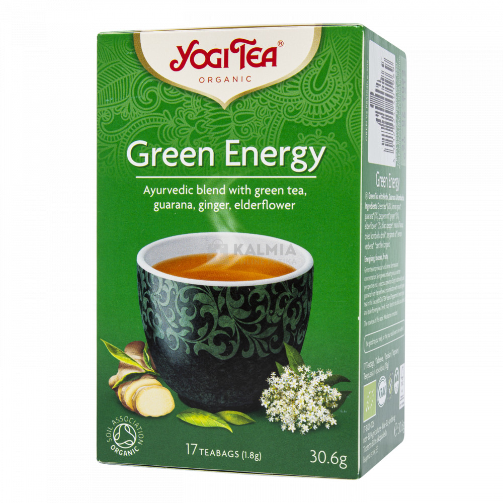 Yogi Tea Bio Energizáló zöld tea 17 db akciós termékkép 1