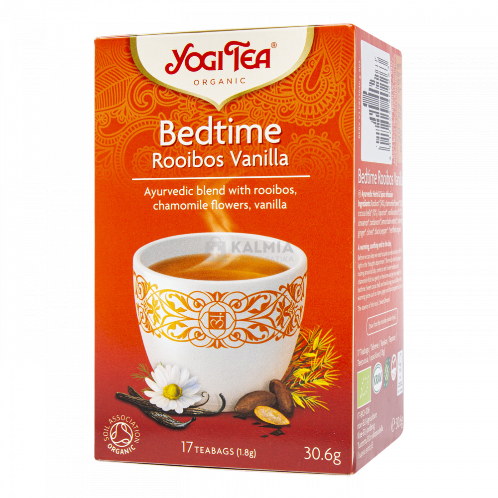 Yogi Tea Bio esti lefekvés előtti rooibos-vanília tea 17 db akciós termékkép 1