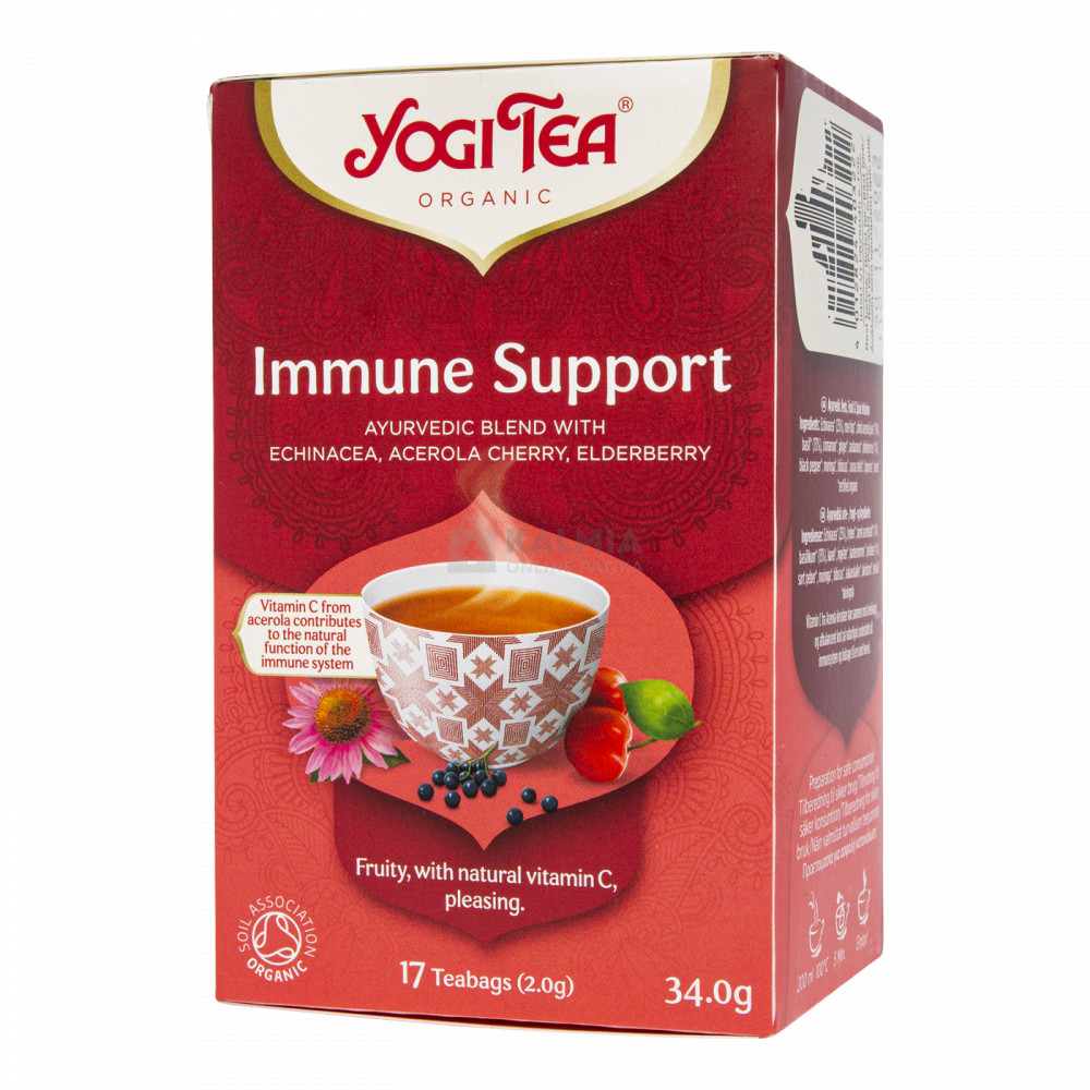 Yogi Tea Immunerősítő bio tea 17 db akciós termékkép 1