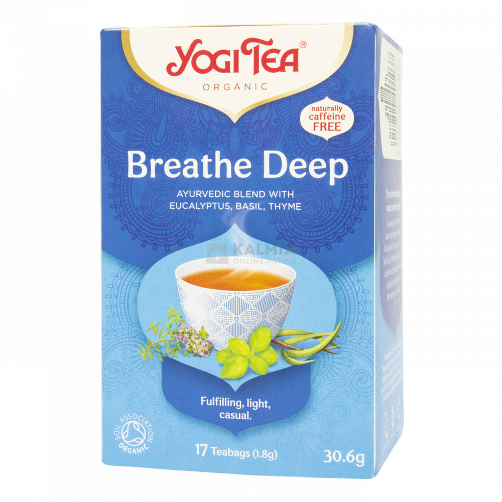 Yogi Tea Bio Mély Lélegzet tea 1,8 g 17 db akciós termékkép 1