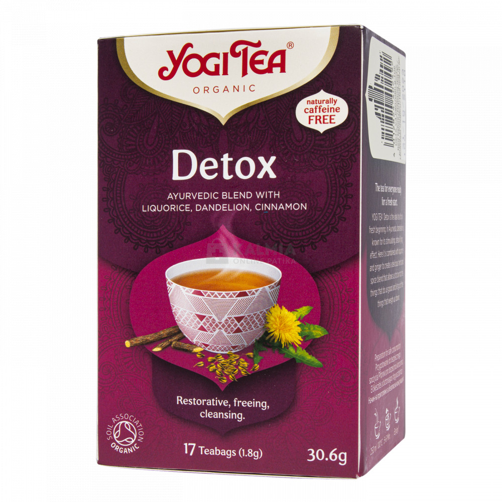 Yogi Tea Bio méregtelenítő 17 db akciós termékkép 1