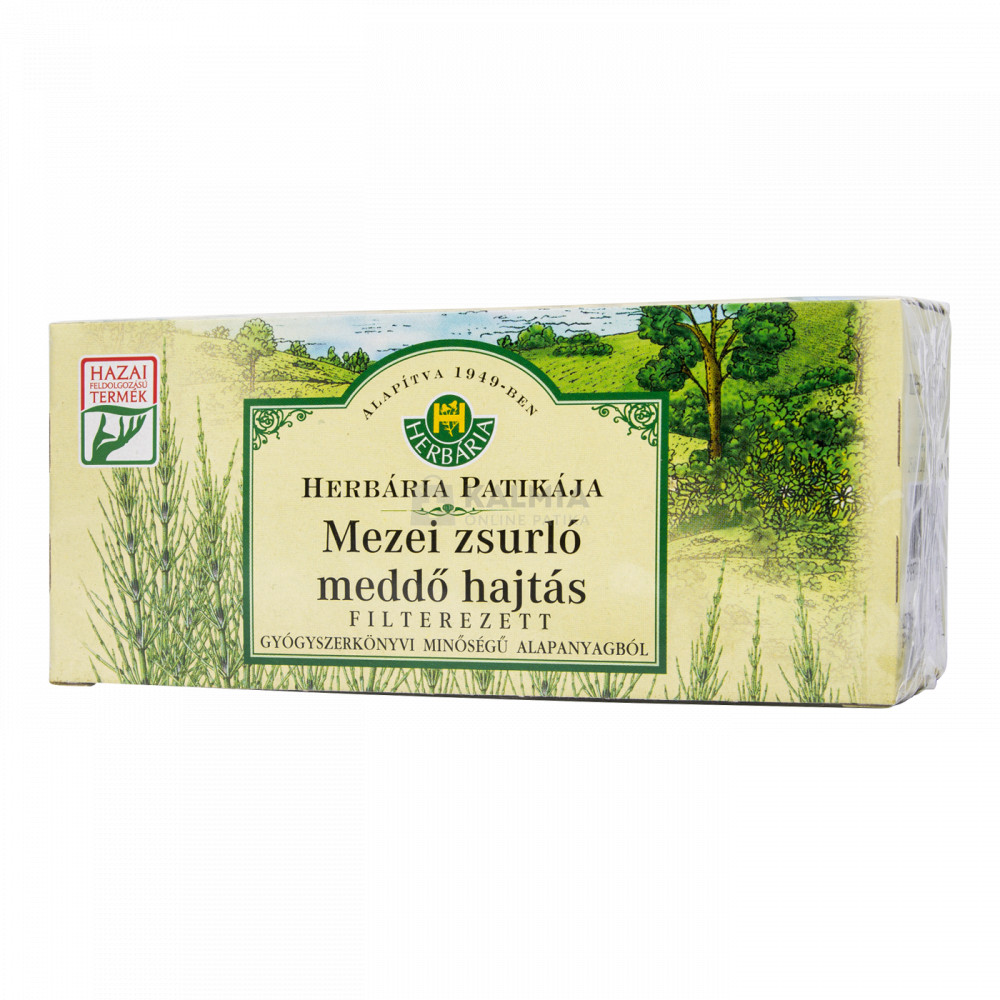Herbária Mezei zsurló meddő hajtás filteres tea 25 x 1,2 g akciós termékkép 1