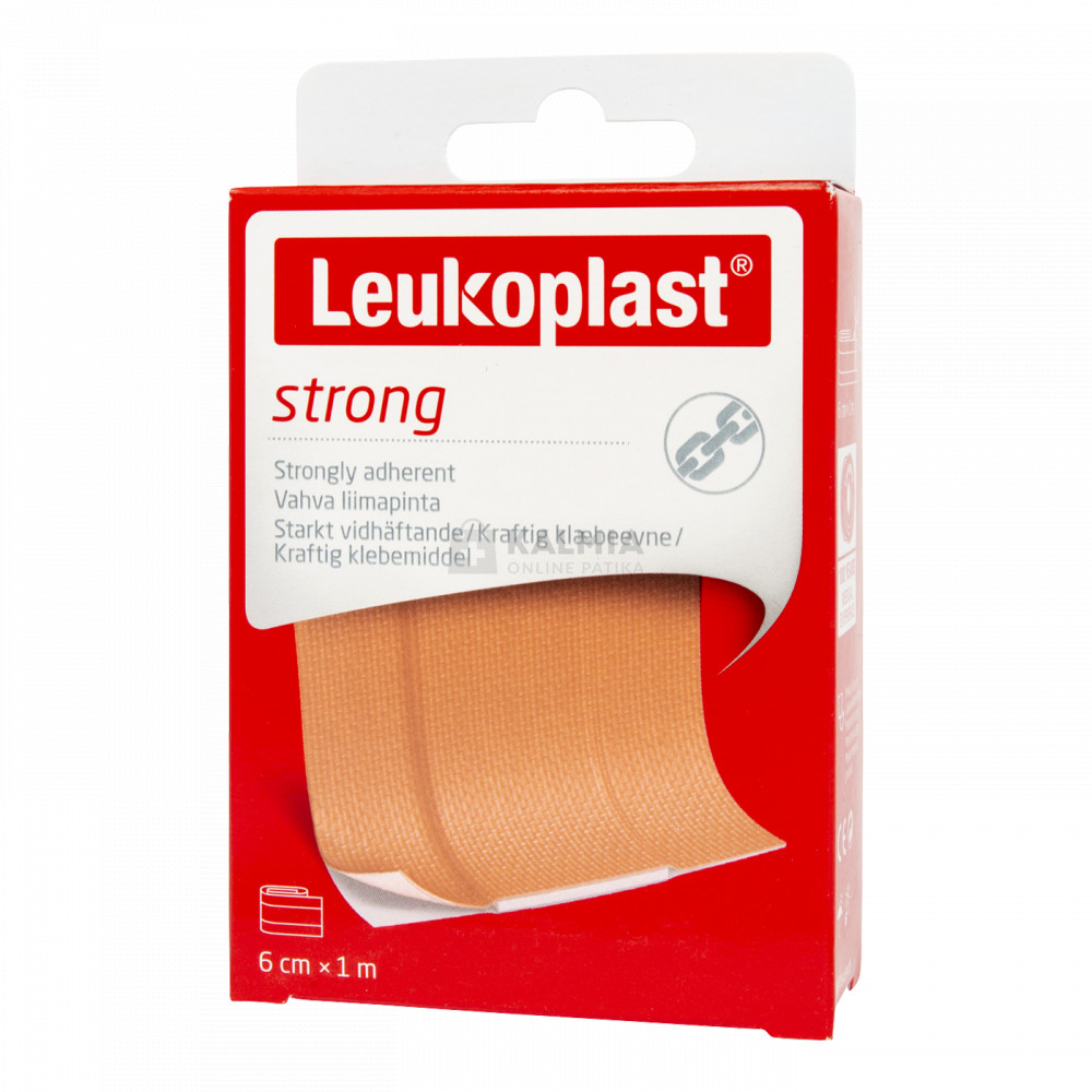 Leukoplast strong sebtapasz 6 cm x 1 m akciós termékkép 1