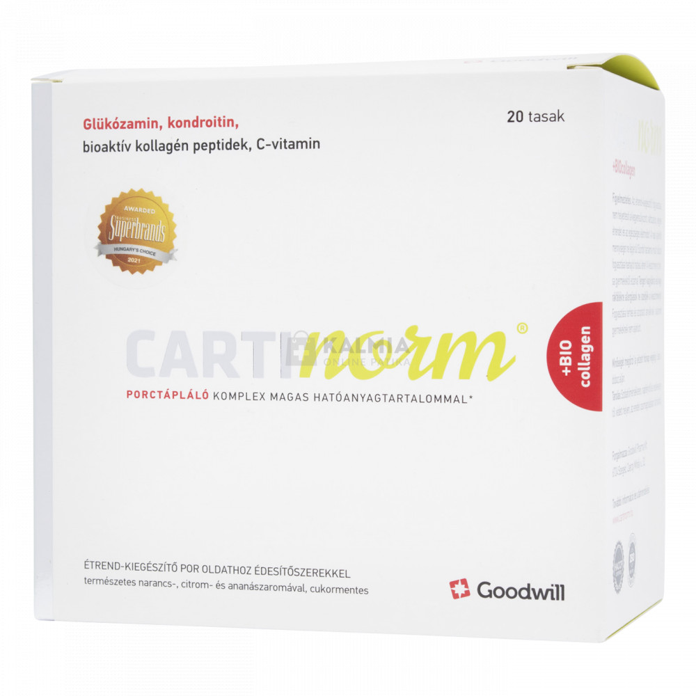 Cartinorm + BioCollagen por oldathoz 20 db akciós termékkép 1