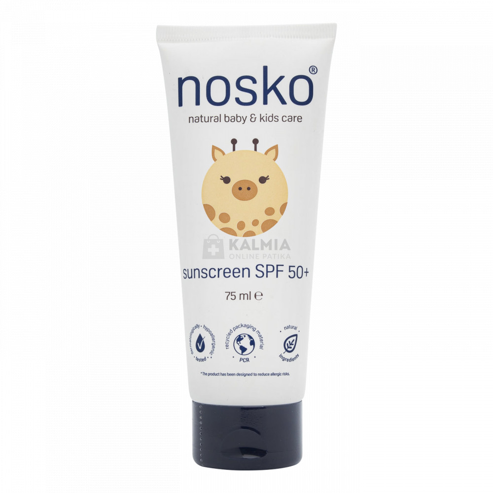 Nosko Baby SPF50+ fényvédő krém 75 ml akciós termékkép 1