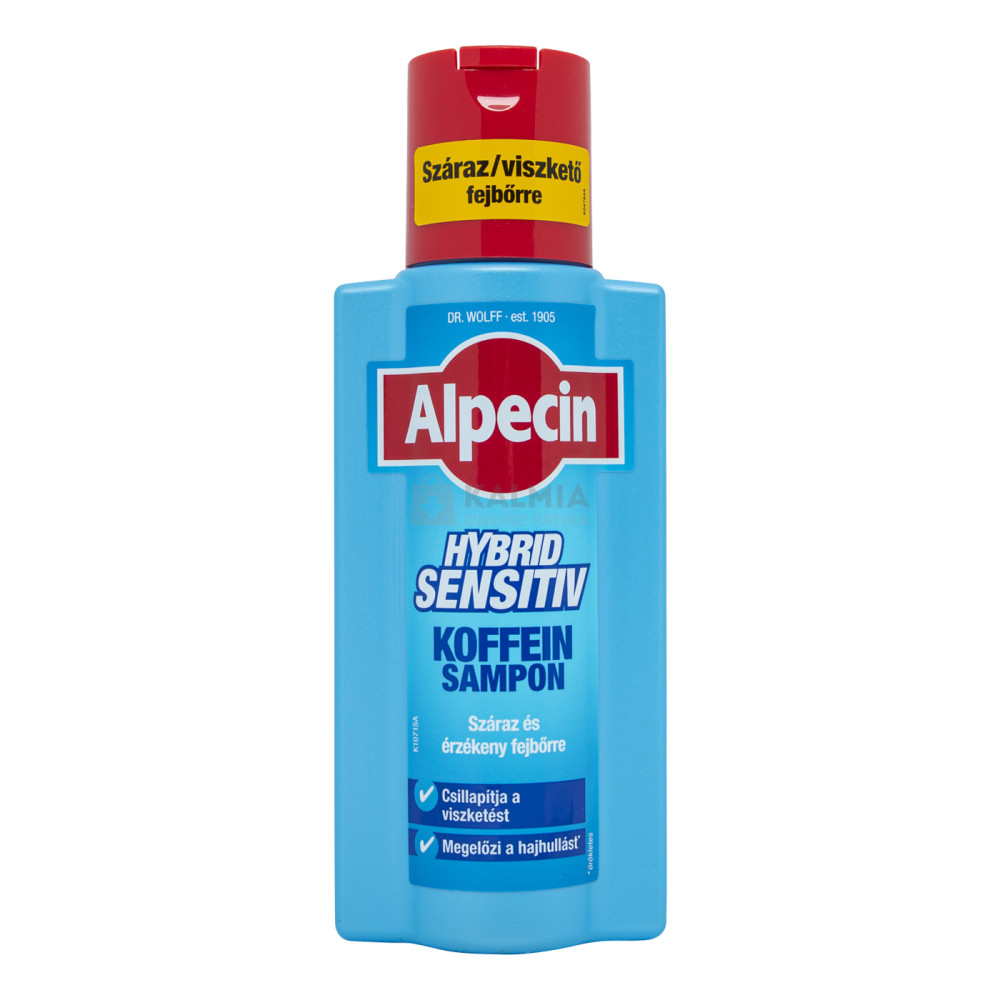 Alpecin Hybrid Koffein sampon 250 ml akciós termékkép 1
