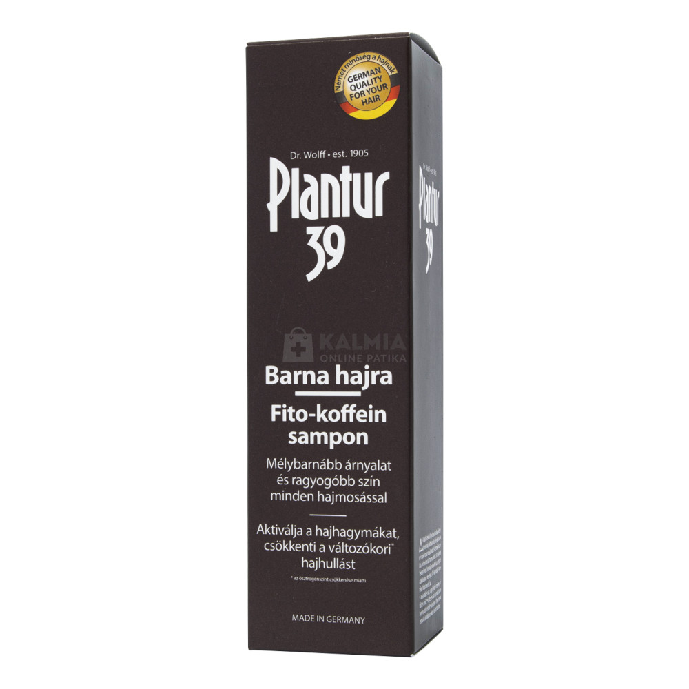 Plantur 39 fito-koffein sampon barna hajra 250 ml akciós termékkép 1